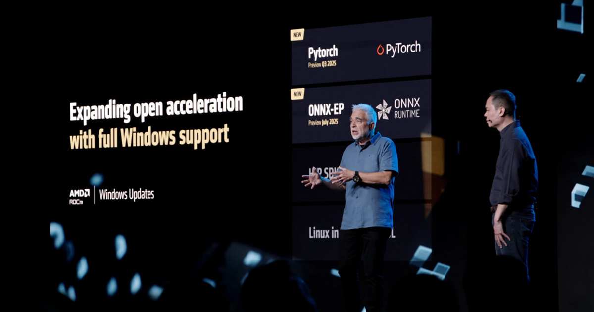 AMD 宣布 ROCm 正式登上 Windows:要算力不再只靠CUDA、消費級顯示卡也將即時支援