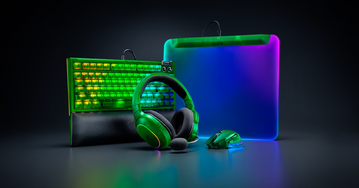 Razer 發表全新 Phantom 系列：透明設計結合 Chroma RGB，四款電競周邊先發