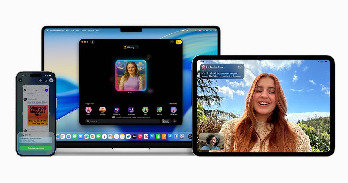 Apple Intelligence 將支援繁體中文!新功能擴展至各裝置,即時翻譯、螢幕智慧識別、連結 ChatGPT 生圖