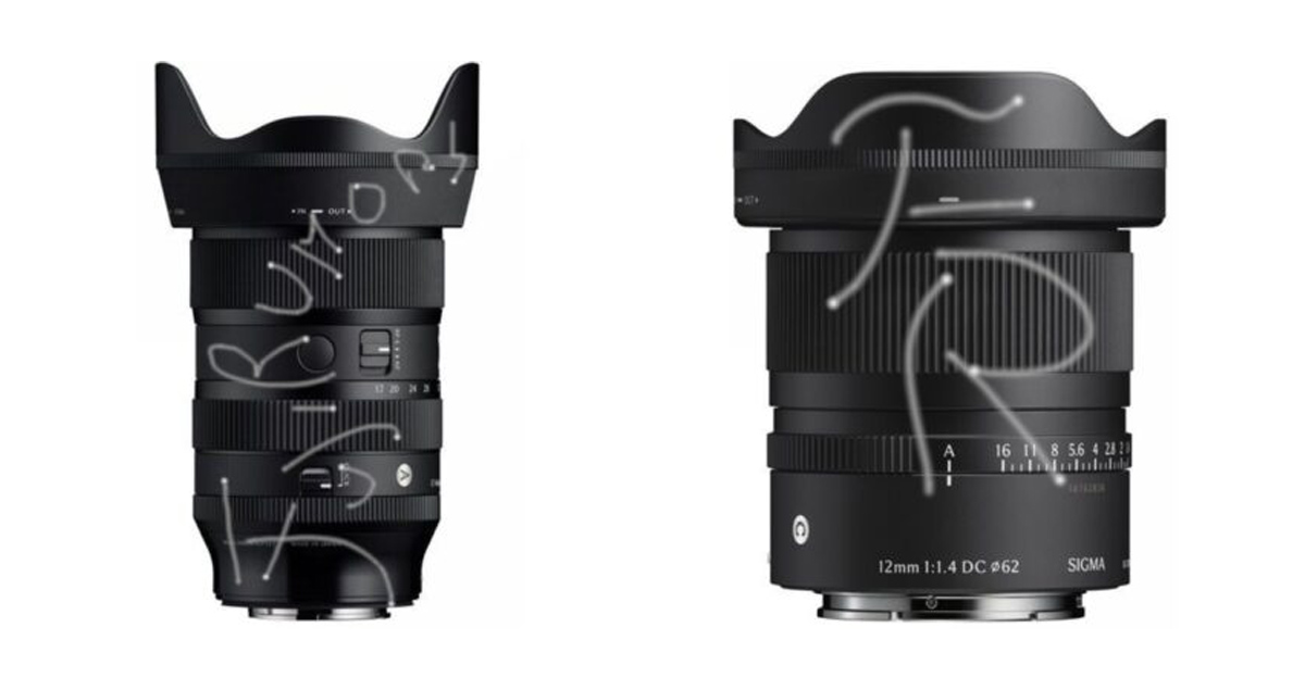 Sigma 全新 12mm F1.4 DC|Contemporary 初見曝光,但卻傳出發表延後