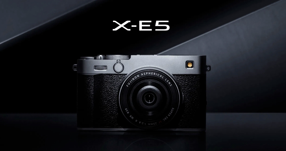 富士正式推出 X-E5 與 XF 23mm F2.8 R WR:復古與現代科技的完美結合