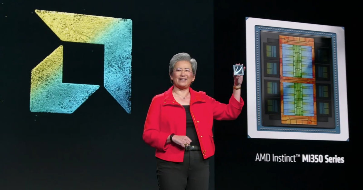 AMD於Advancing AI 2025發表Instinct MI350系列AI加速器，ROCm 7軟體堆疊改善效能達3.6倍