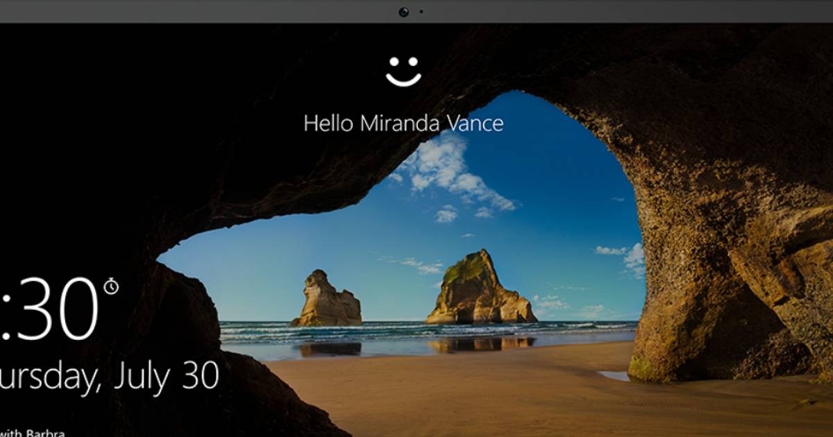 微軟更新安全機制後許多用戶反映 Windows Hello 人臉辨識無法在黑暗中使用,微軟表示:這不是Bug