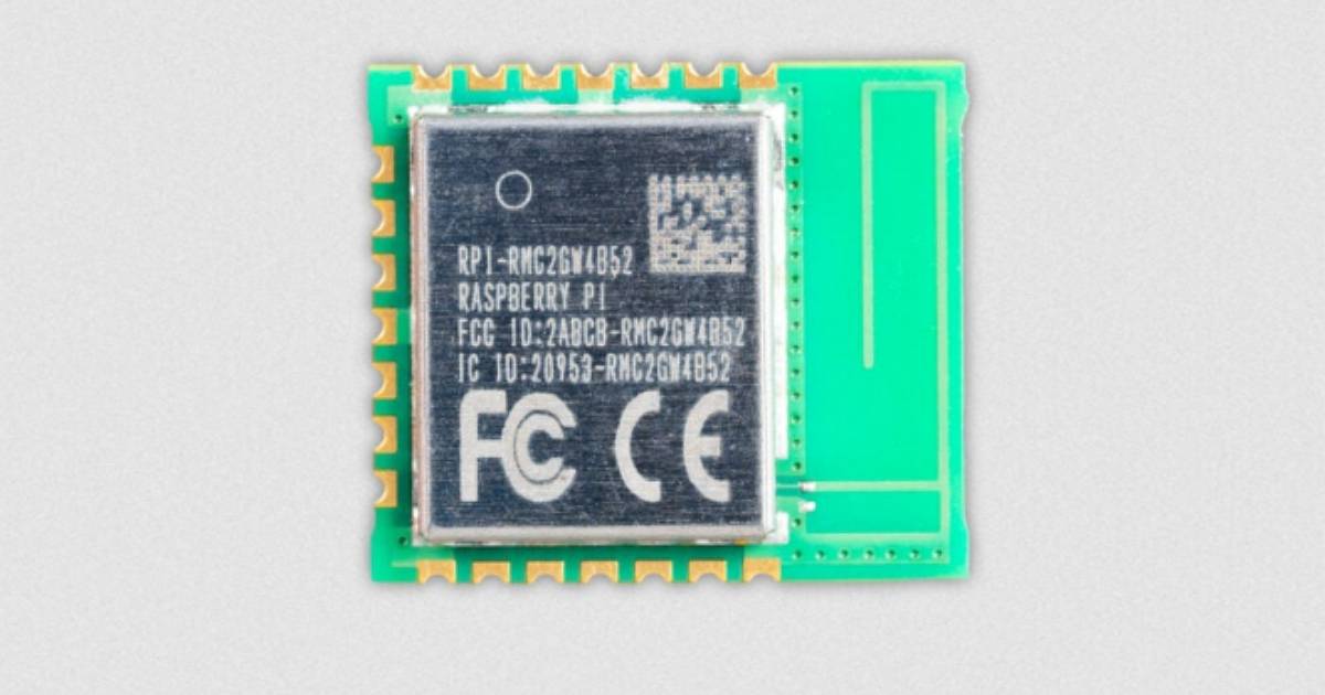 樹莓派推出超平價無線模組「Radio Module 2」，支援 Wi-Fi 4 與藍牙 5.2，售價僅 4 美元