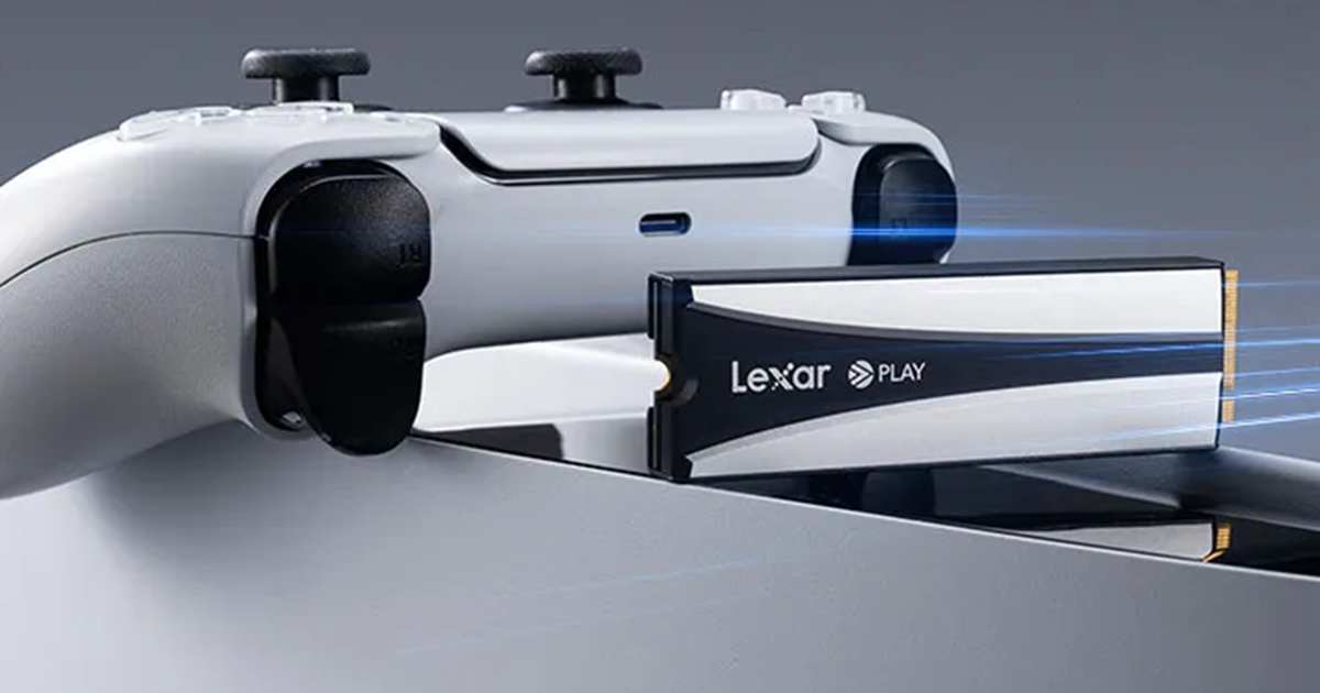 Lexar 為 PS5 推出專用 4TB SSD,讀寫速度高達 7000MB/s、售價約台幣 7300 元