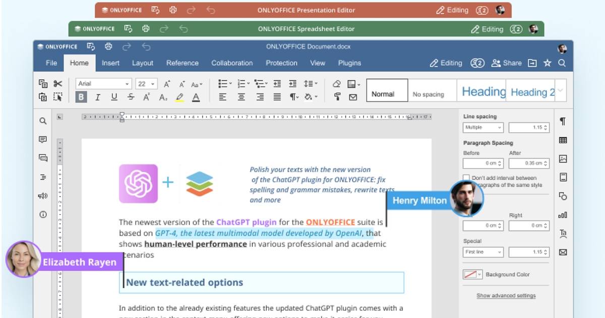 ONLYOFFICE 9.0.4 開源辦公套件登場:AI 助理加持、替代MS Office好選擇