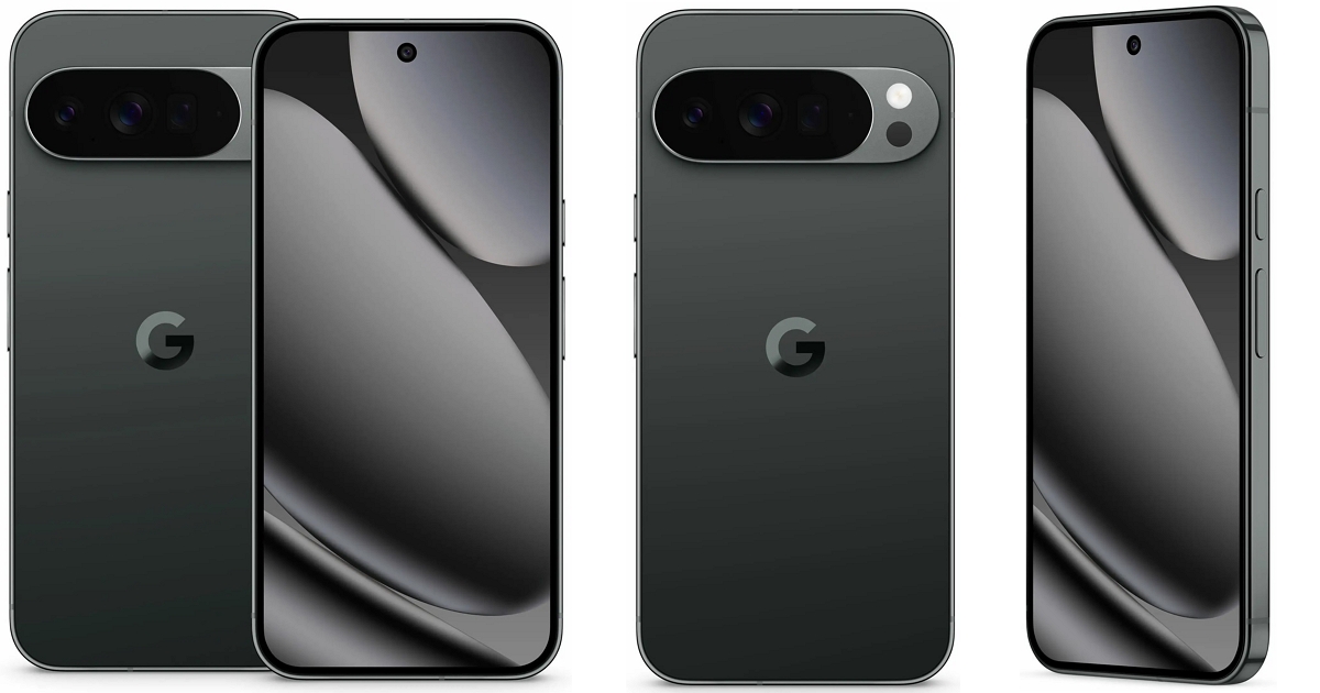 疑似首曝!Google Pixel 10 / Pro XL 算繪圖曝光:月光石與黑曜石配色首登