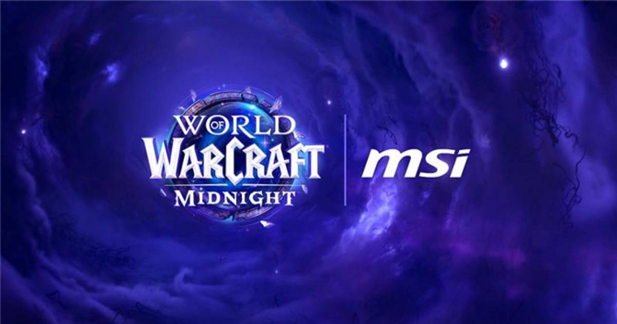 暴雪與微星攜手發佈《魔獸世界：至暗之夜》
