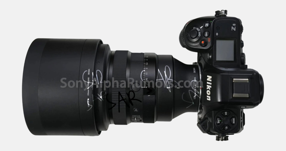 Sigma 將於 9 月 9 日發表 135mm F1.4 全片幅散景之王,間諜照同步流出