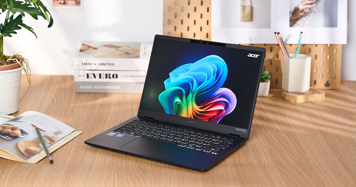 Acer TravelMate P6 14 AI 實測:不到一公斤的極致輕量化,專為商務應用打造的 AI 效能筆電