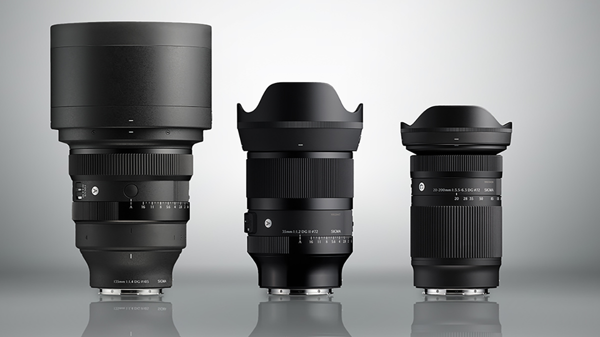 Sigma 正式發表三款重磅新鏡：135mm F1.4、35mm F1.2 II、20-200mm F3.5-6.3