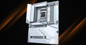 用背插主機板打造 AM5 高效能平台：X870 AORUS STEALTH ICE
