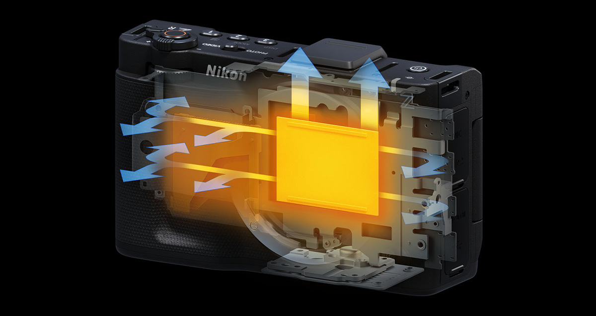 Nikon ZR 實現輕巧機身下無風扇設計,可長時間錄製 6K 60p 高畫質影片的關鍵解析