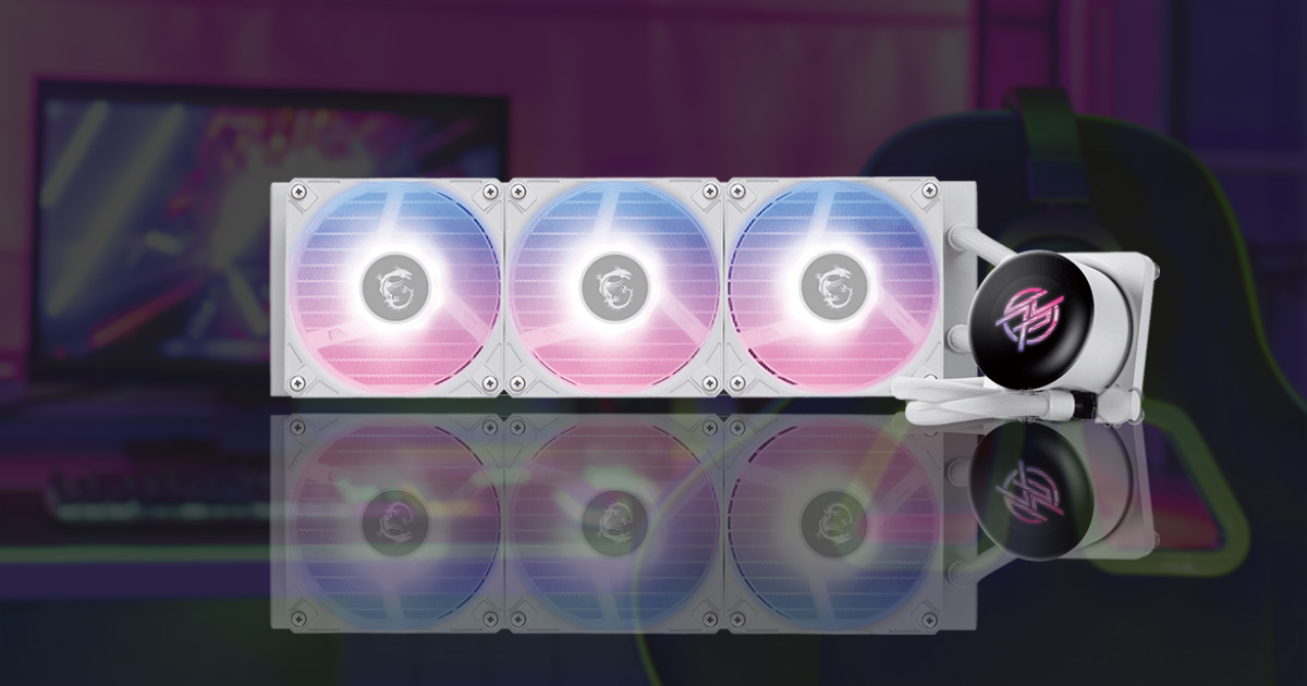 實測新手超友善的 Lan Party 用水冷:MPG CORELIQUID P13 360 WHITE