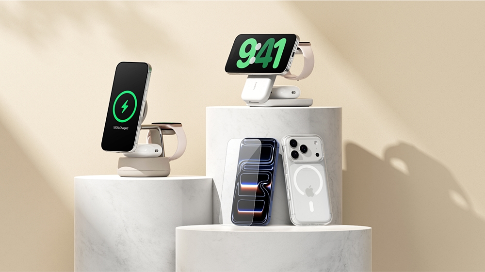 Belkin 為 iPhone 17 系列備齊防護與電力!SheerForce 手機殼、最強螢幕貼、Qi2 25W 無線充電器全面進化