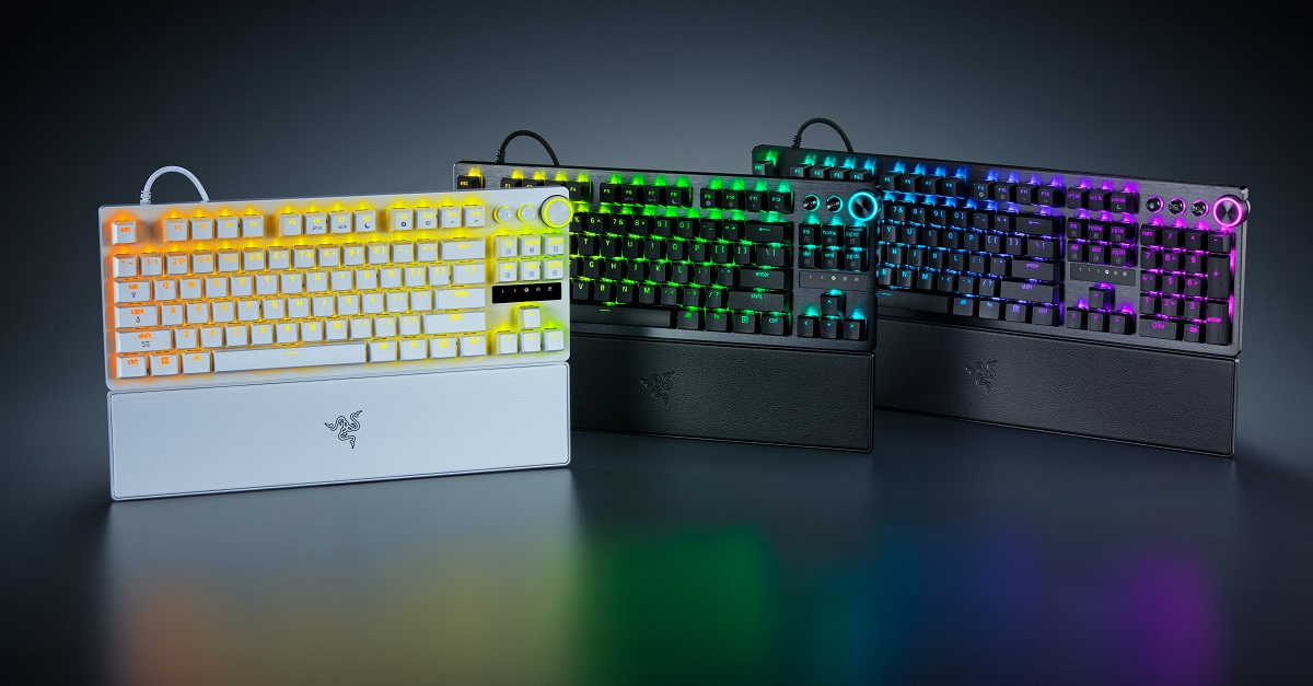Razer Huntsman V3 Pro 系列上市：8KHz HyperPolling 加持、觸發精度提升 2.5 倍，售價 7,490 元起