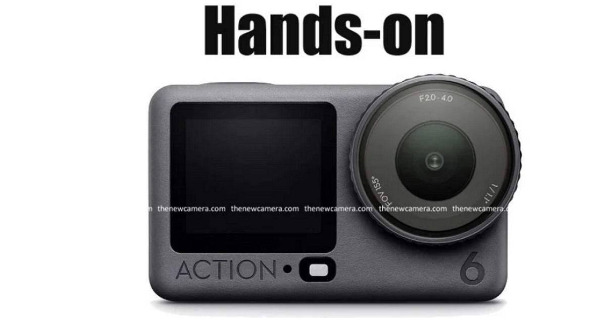 大疆 Osmo Action 6 實機照來了！11/13 正式發表，升級重點、規格比較一次看懂！