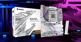 釋放頂級遊戲效能：X870E AORUS MASTER X3D ICE