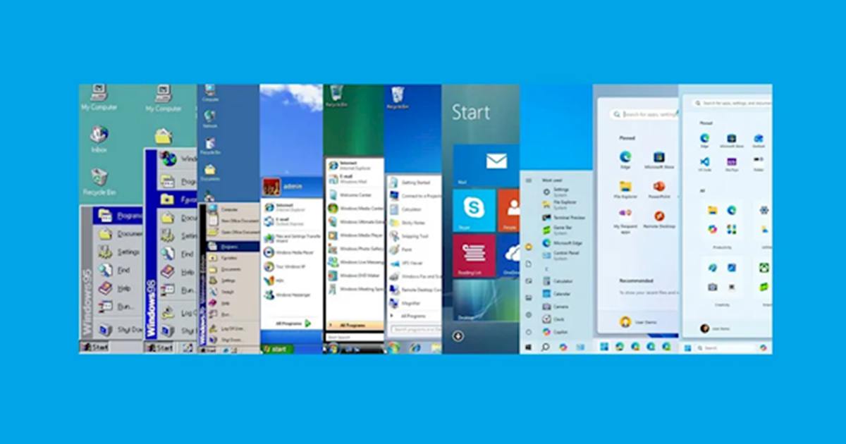 Windows「開始」功能表40年進化史一次看！Win 8 遭狂吐槽、Win 10 經典回歸