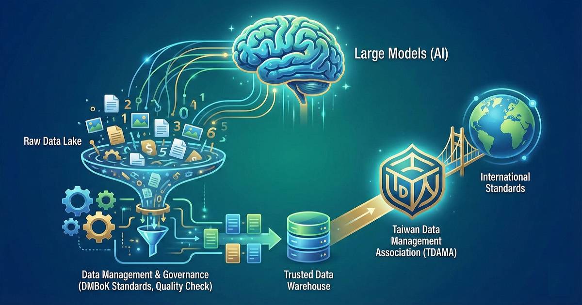 從生成式 AI 熱潮回歸理性：為何台灣現在需要「資料管理協會」？