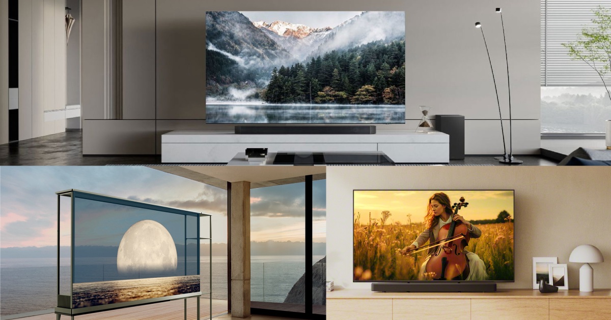 2025電視選購指南！百吋巨幕不再是天價，LG透明電視、三星抗反光OLED，哪台最值得入手？