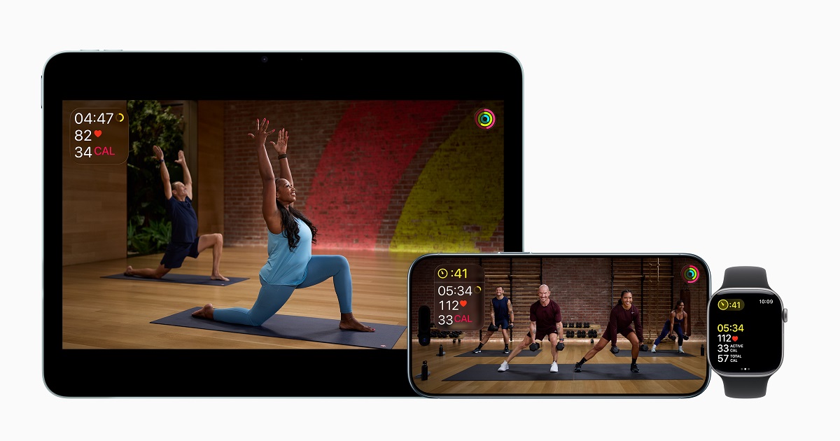 Apple Watch 搭配 Fitness+ 助攻新年運動計畫，研究顯示一月運動量可延續整年