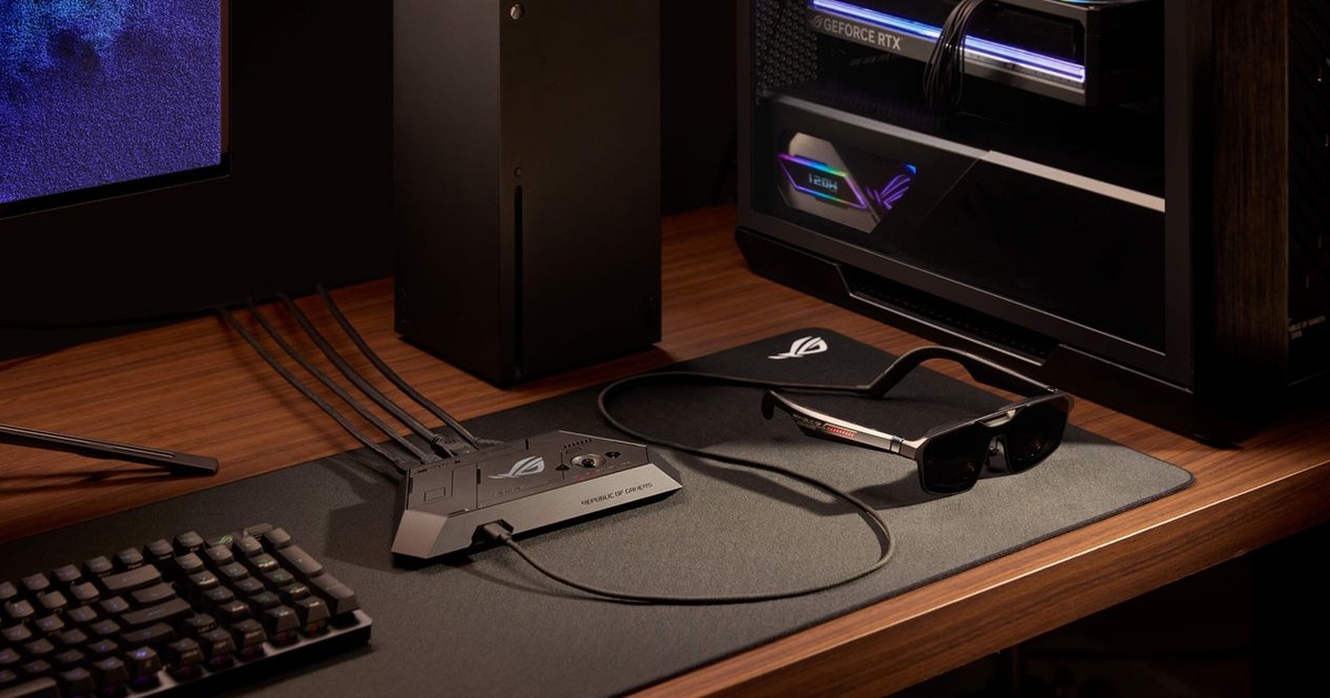 【CES 2026】華碩 ROG XREAL R1 ：全球首款 240Hz micro-OLED 電競AR眼鏡，沉浸體驗再升級