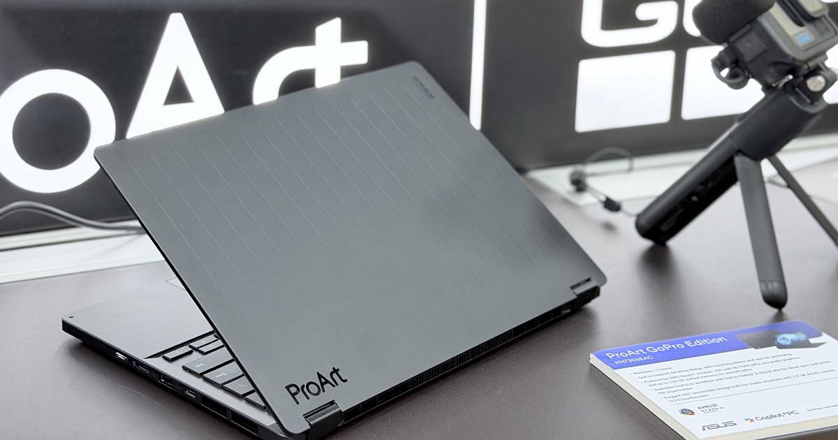 【CES 2026】Asus ProArt x GoPro 聯名筆電！搭載 128GB 記憶體、一鍵啟動 GoPro 工作流