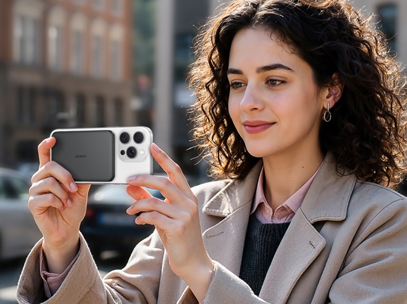 Anker A1665 超薄磁吸行動電源上市：厚度 8.6mm 支援 Qi2 15W 無線快充