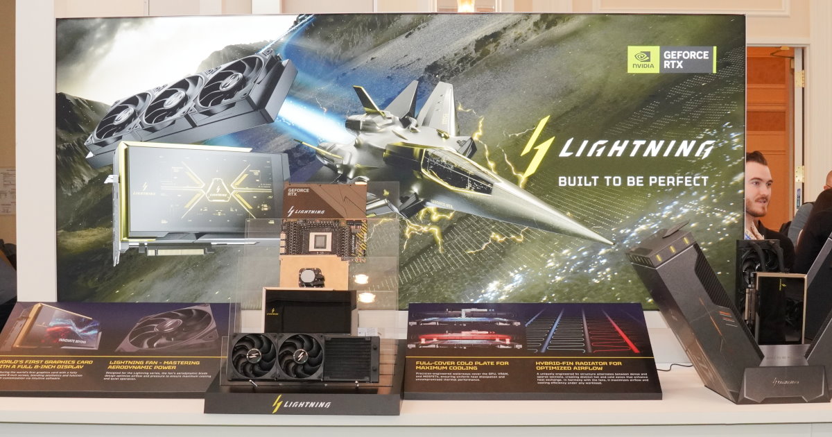 MSI RTX 5090 Lightning Z狂飆1000W！限量1300張水冷神卡大秀實力