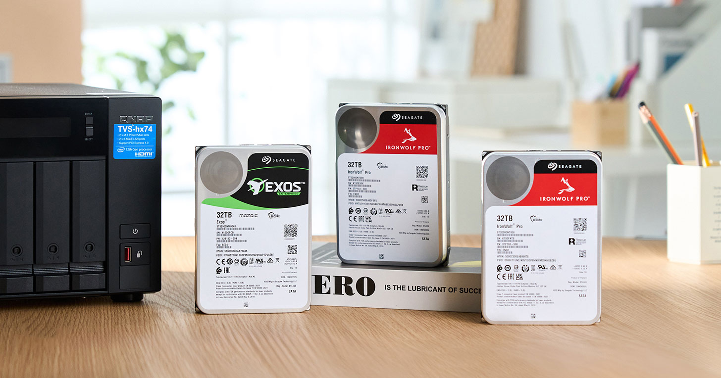 Seagate EXOS & IronWolf Pro 32TB 版開箱實測：效能表現出色，單位儲存成本更優！迎接巨量資料時代的最佳選擇！