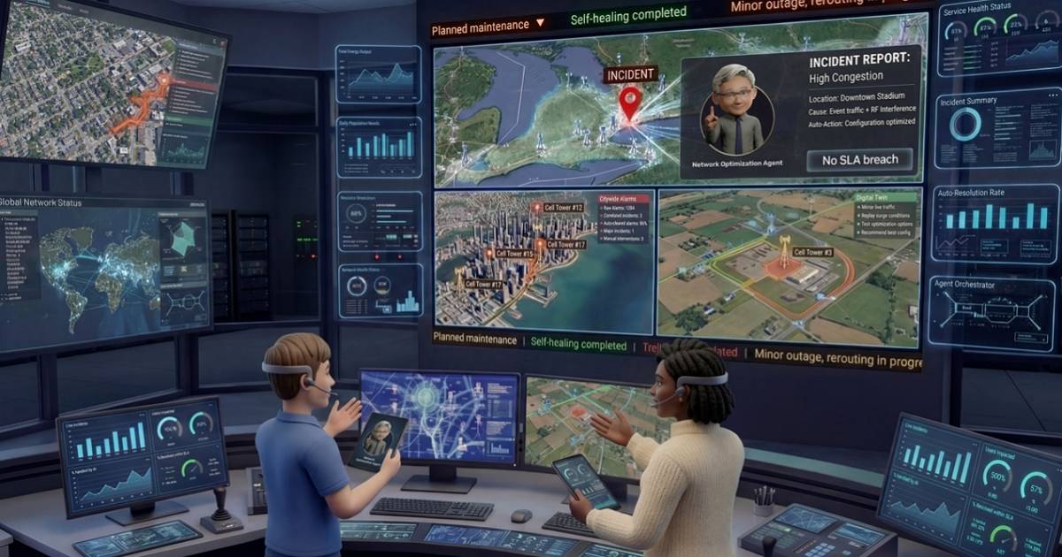 告別手動除錯！NVIDIA開源AI模型，讓電信網路變超聰明、超省力！