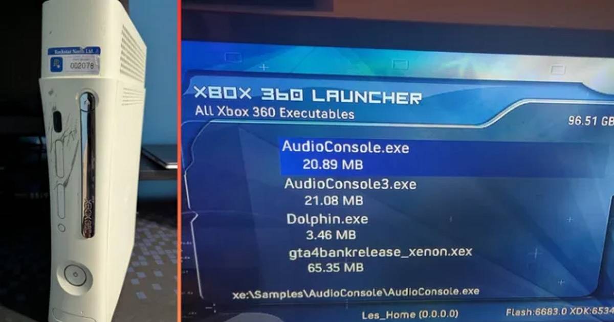 5美元跳蚤市場竟買到Xbox 360開發機，驚見GTA 4未公開殭屍模式！