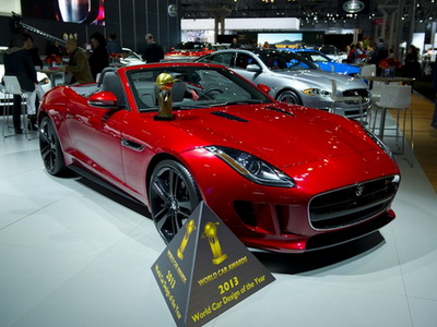 Jaguar F-Type獲「2013 World Car Design of The Year」世界風雲車設計大獎