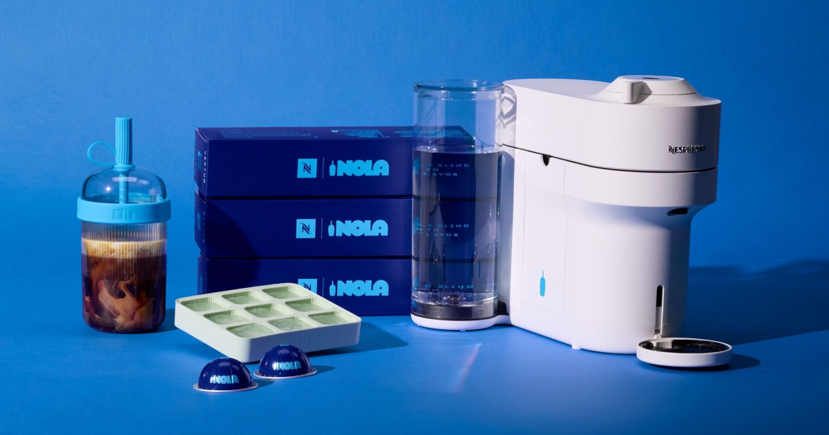 在家也喝得到藍瓶咖啡！Nespresso 攜手 Blue Bottle 推出 NOLA 經典膠囊＋限量咖啡機同步開賣