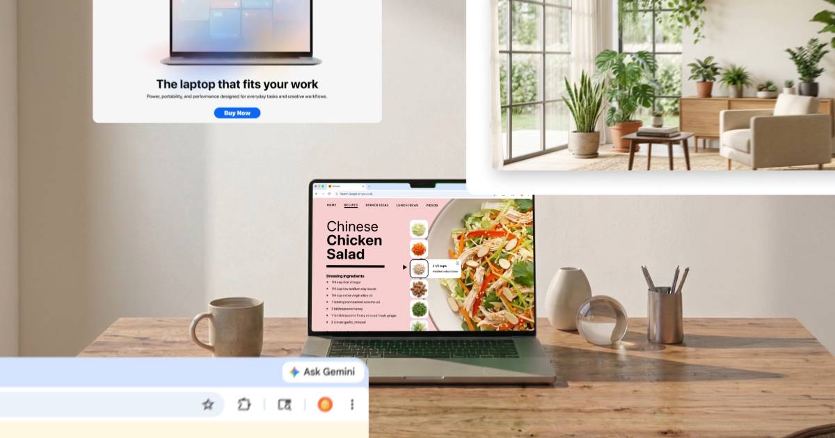 Google Chrome 推出「Skills」功能：將 Gemini 側邊欄升級為個人化 AI 助理，常用指令一鍵自動化