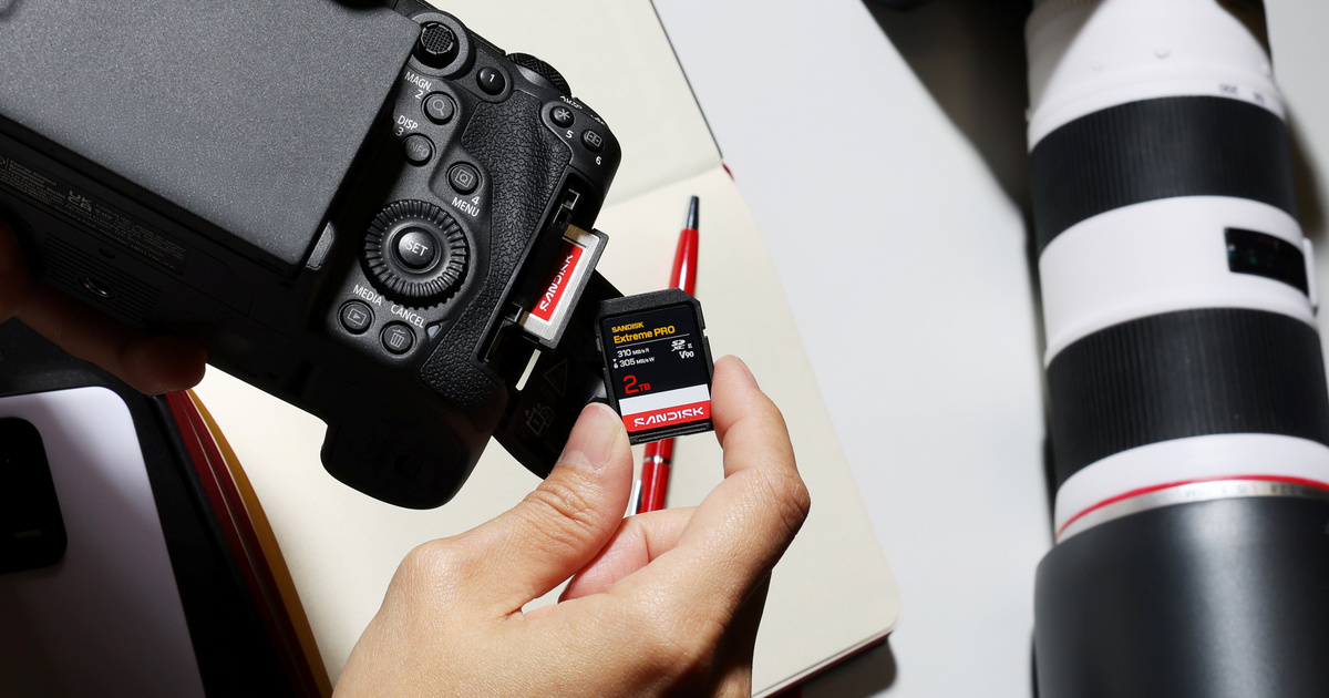Sandisk 推出多款專業級記憶卡：CFexpress 4.0 4TB 登場，SD 卡容量升級、迎戰 12K 攝影