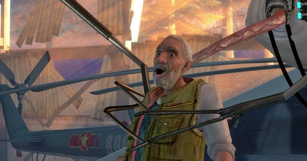 《戰慄時空 2》最神祕的角色建模！伊萊博士的臉孔，竟來自一名西雅圖街頭的流浪漢？