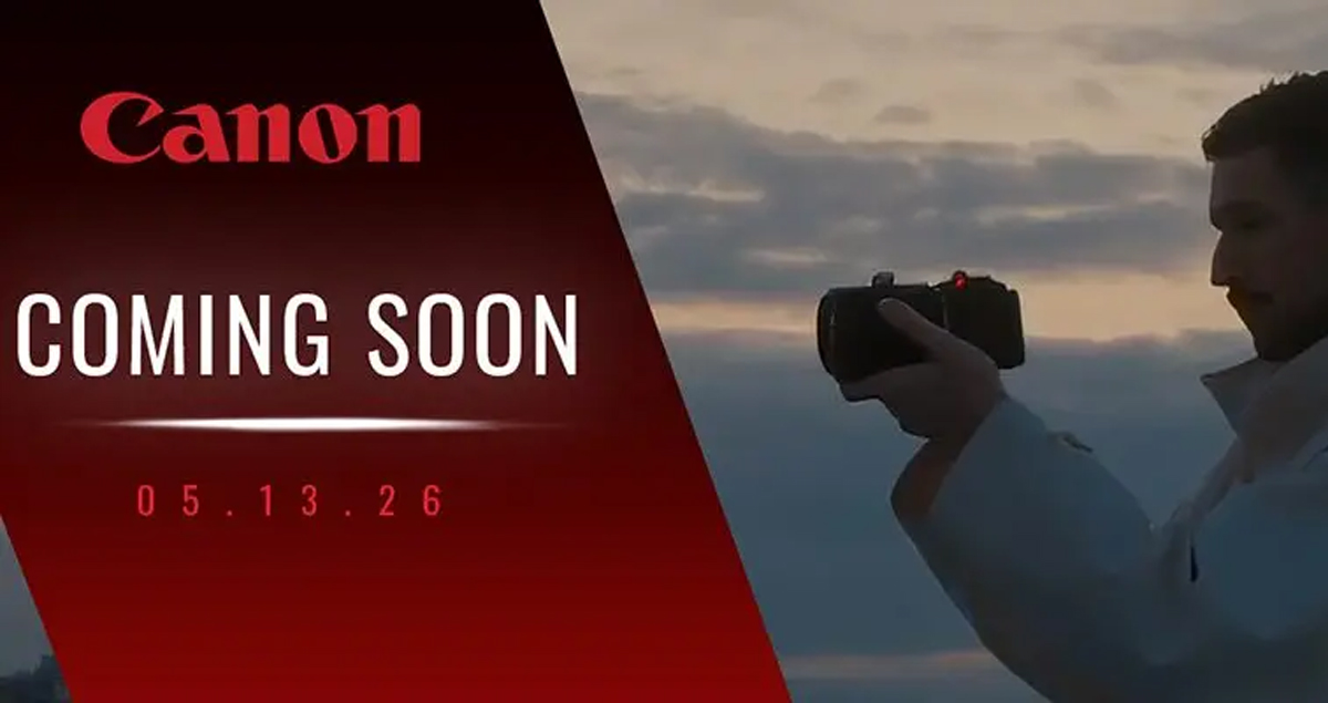 Canon EOS R6 V 宣傳照流出！一覽新機外觀設計與電動變焦新鏡體積等細節