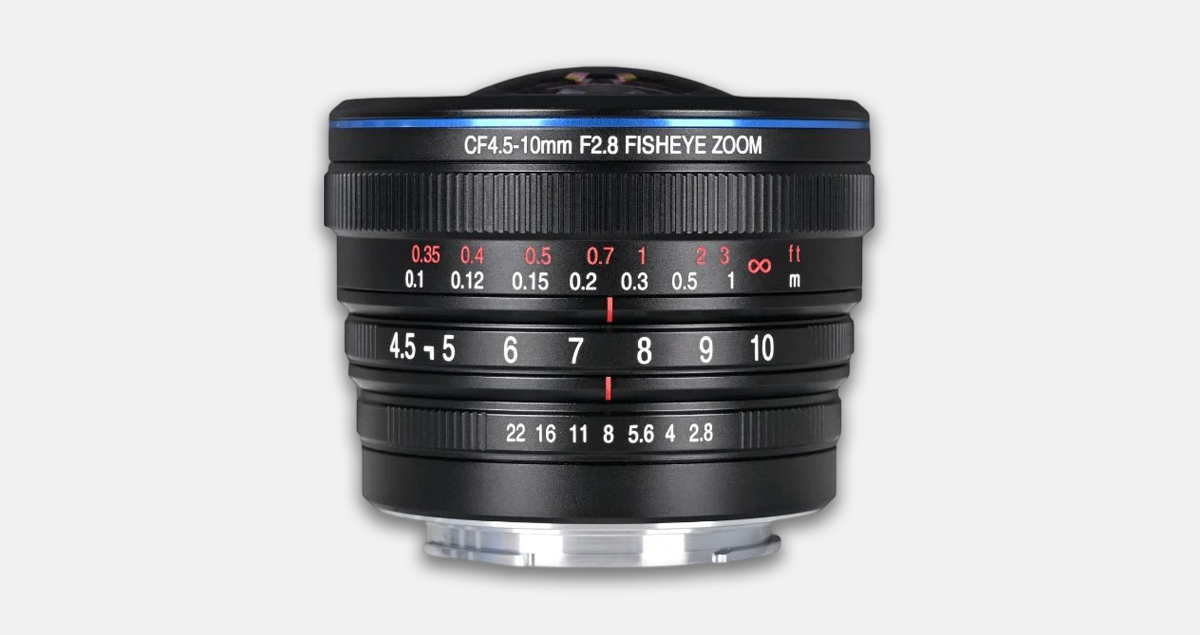 蛋糕大小的魚眼變焦鏡！Laowa 4.5-10mm F2.8 CF 正式登場