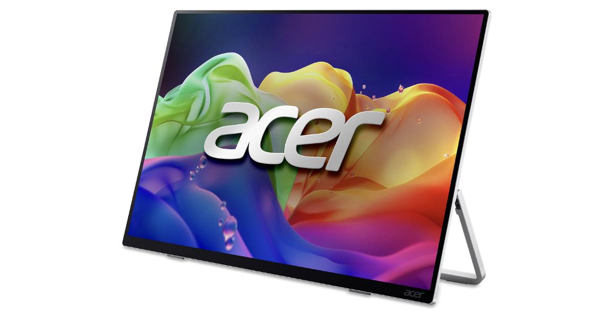Acer ProDesigner PE160W 開賣：16 吋 OLED 可攜式創作者螢幕登場，售價 8,999 元
