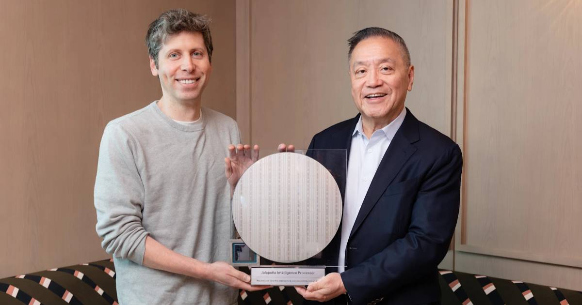 OpenAI 推首款自研晶片 Jalapeño，與 Broadcom 合作打造、目標 2026 年底導入資料中心