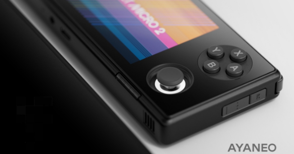 AYANEO Pocket MICRO 2 預告即將發表，復古掌機「小鋼砲」升級！