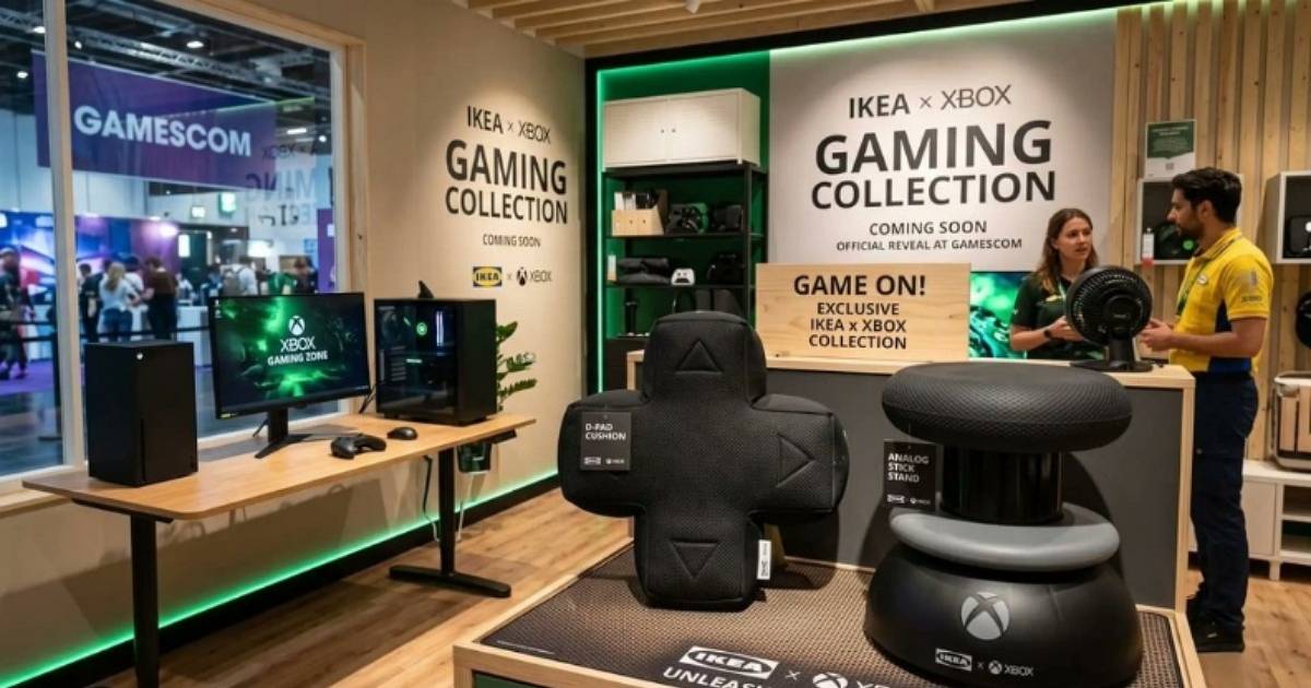 告別黑紅電競感！Xbox 聯名 IKEA 推出超美「北歐風」家具，自帶無線充電、主機散熱再也不怕亂