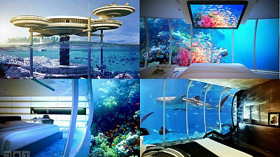 杜拜將建造飛碟形狀的海中旅館，讓你一覽無遺美麗的海底世界