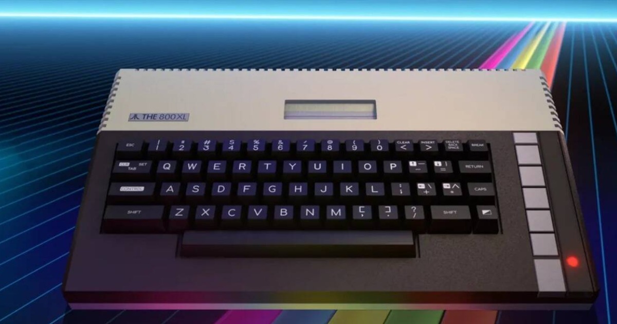 Atari 800XL經典復刻版「THE 800XL」登場，實體卡帶插槽加機械鍵盤，還能寫BASIC程式！