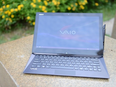 Sony VAIO Duo 13 評測：觸、鍵、寫，全能滑蓋筆電