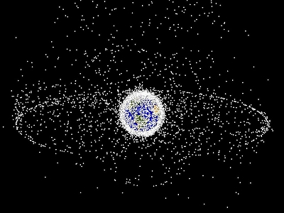 4500 噸的太空垃圾殘留在軌道上，但沒能力清除