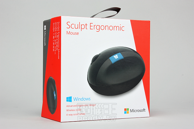 編輯敗家：Microsoft Sculpt Ergonomic Mouse 人體工學滑鼠