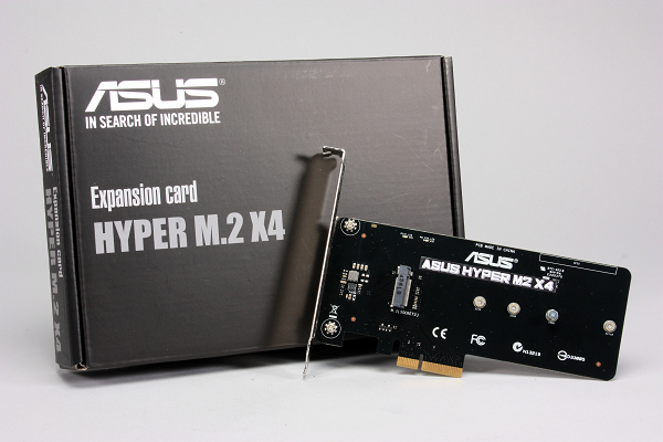 Asus Hyper M.2 x4 轉接卡，花小錢讓固態硬碟突破 SATA 6Gb/s 頻寬枷鎖